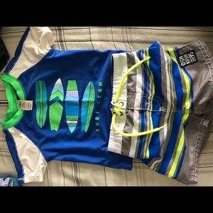 Baby boy swimwear outfit